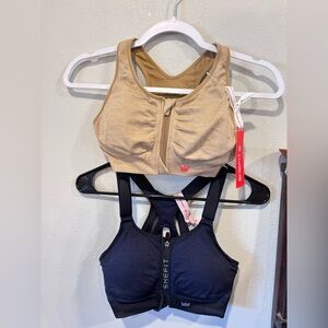 NEW Shefit Tan and Black Lounge Bras, Sandstorm , Black